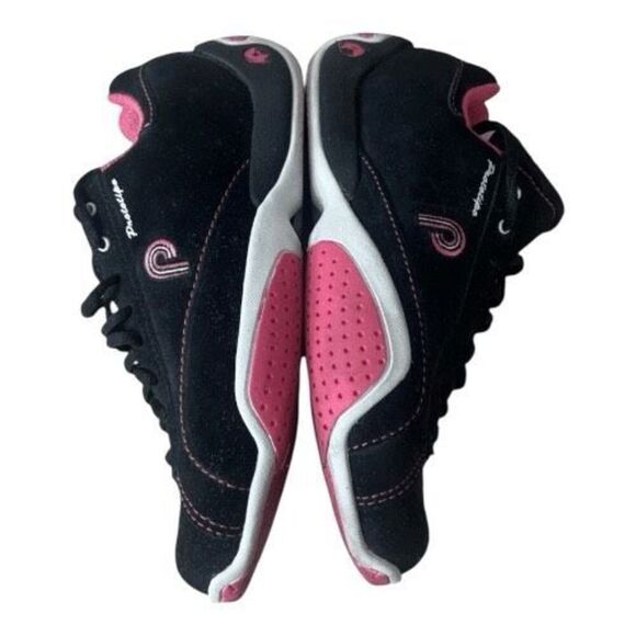 Piloti Prototipo Driving Racing Sneakers Black Suede Leather Shoes Women Size 4 - Picture 5 of 11